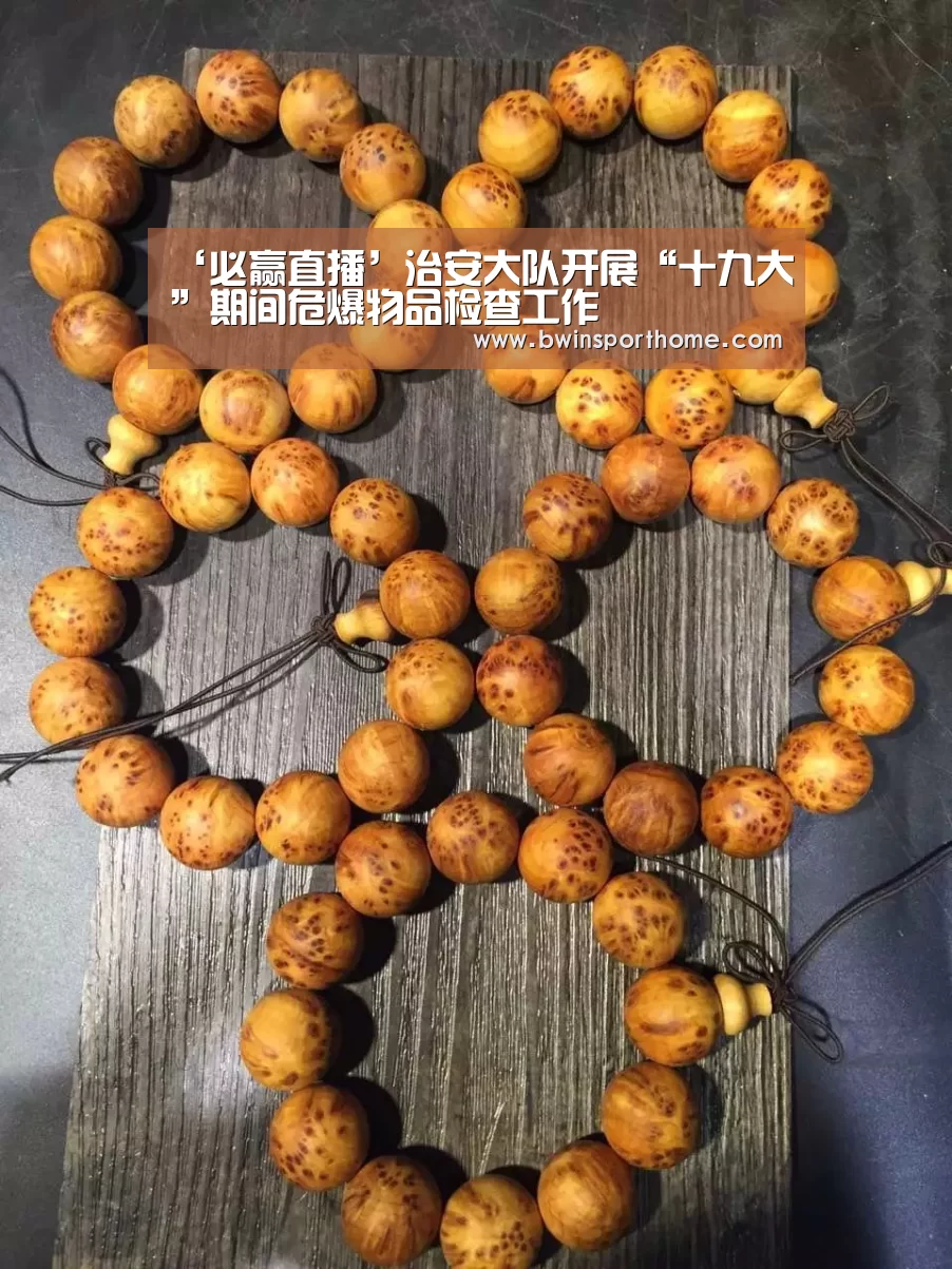 ‘必赢直播’治安大队开展“十九大”期间危爆物品检查工作(图1) 必赢官网