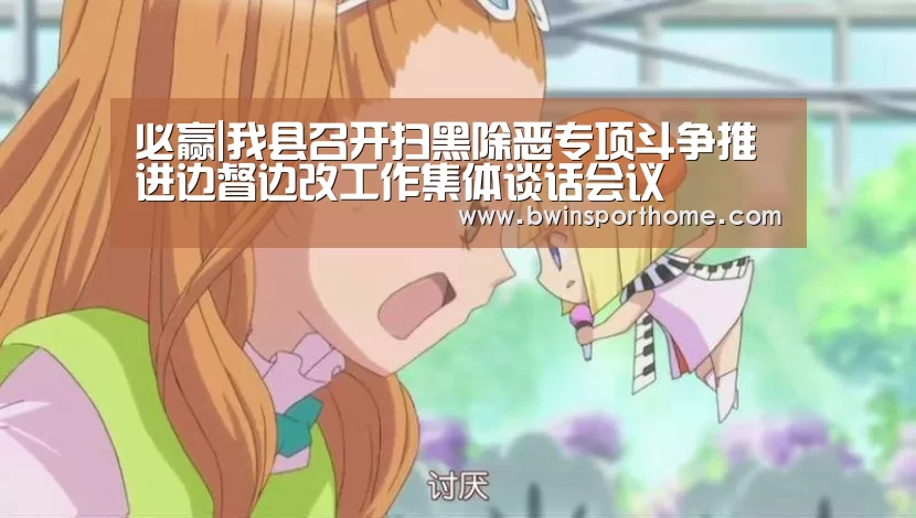 必赢|我县召开扫黑除恶专项斗争推进边督边改工作集体谈话会议(图1) 必赢官方网站